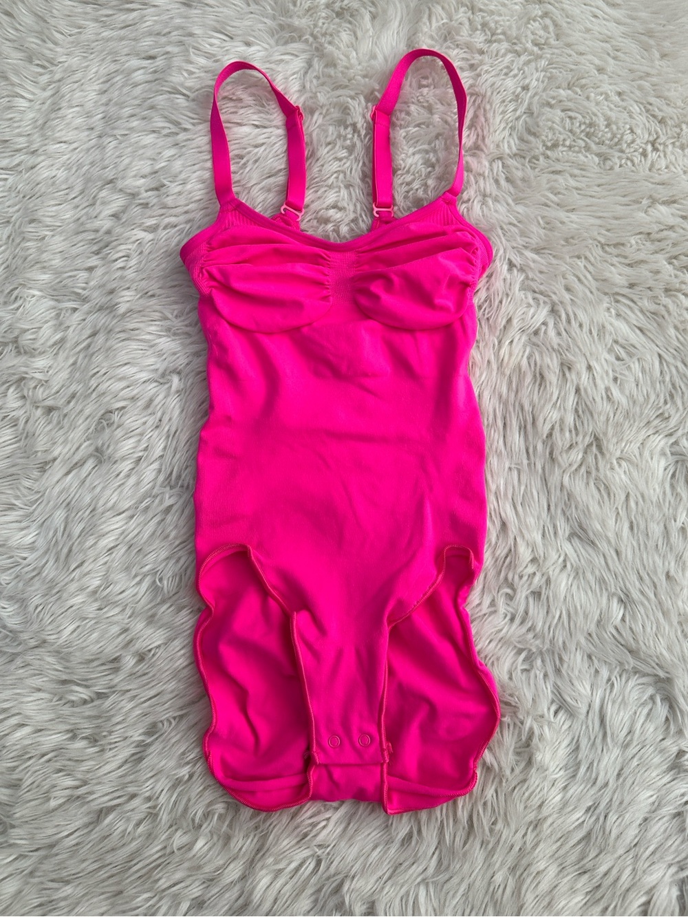 SKIMS Hot Pink Shaping Bodysuit